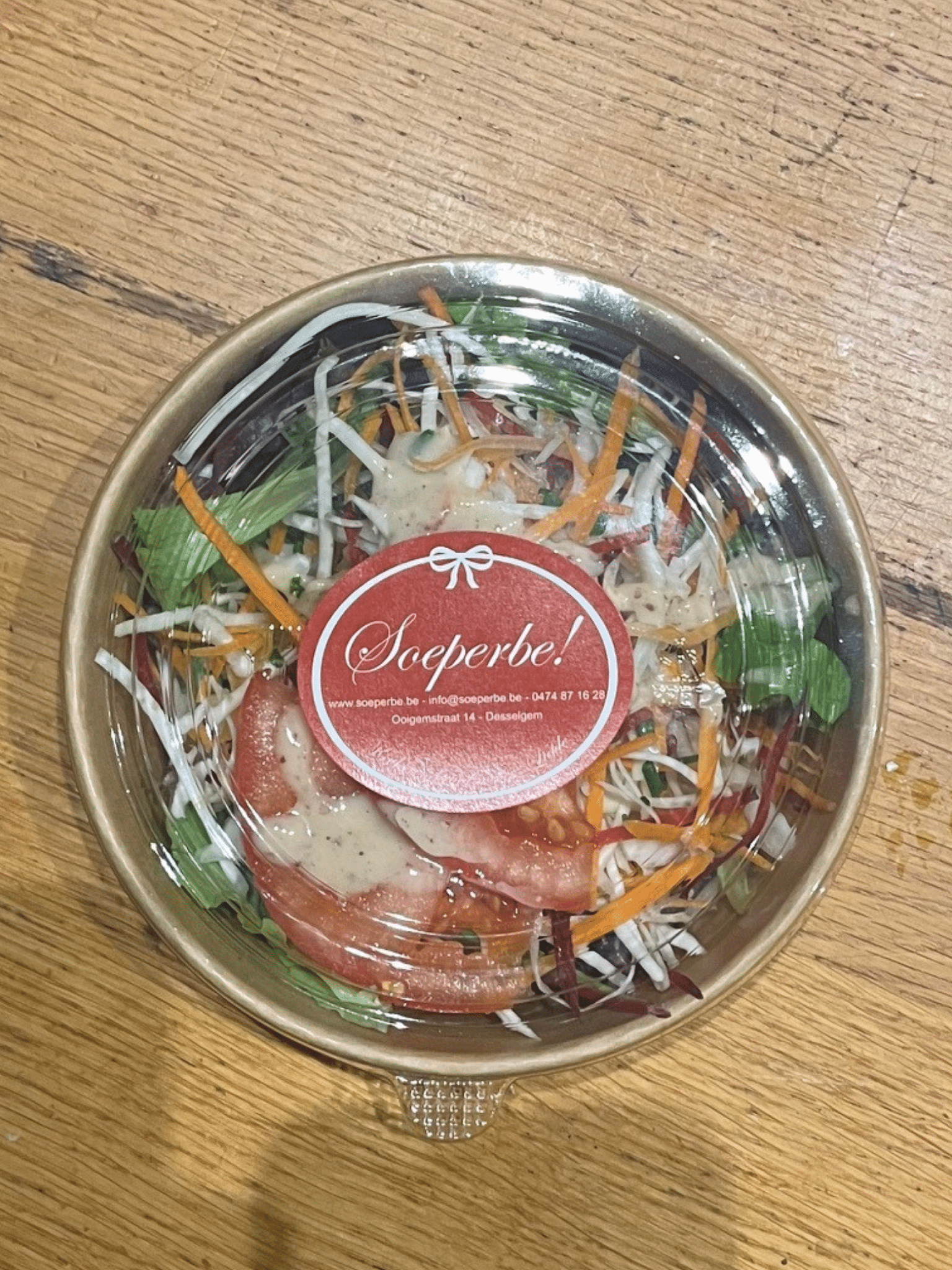Soeperbe | Vergaderlunchbox | Slaatje